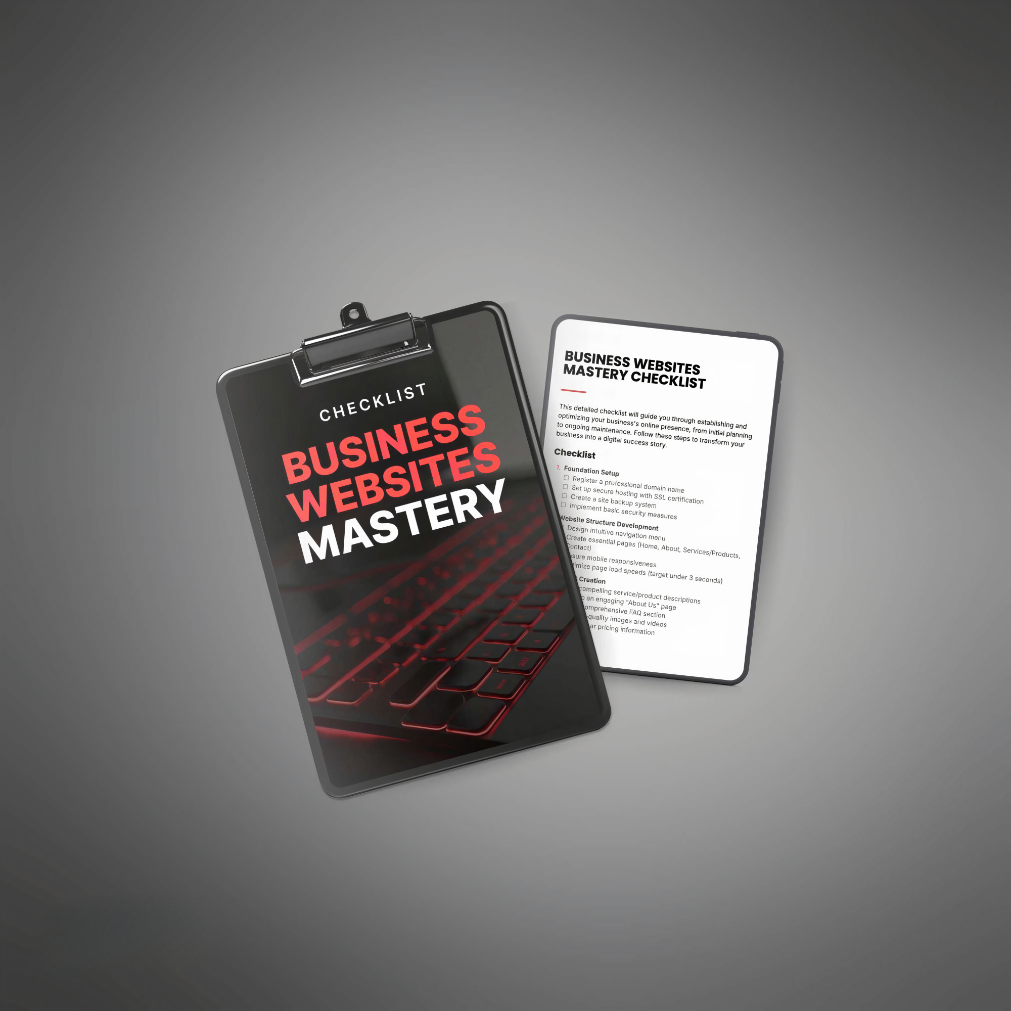 Business Websites Mastery (E-Book Bundle)